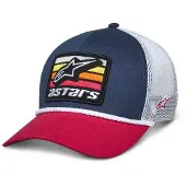 Alpinestars Casquette Trucker Selica Navy Red White, Taille: One Size