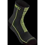 Alpinestars Chaussettes Été 15 Black Acid Yellow