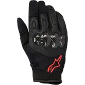 Alpinestars Gants Megawatt V2 Black Red Fluo