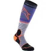 Alpinestars Chaussettes MX Pro V2 Black Gray Purple