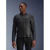Alpinestars Blacktrack Leather Jacket Black Black Taille XL