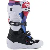 Alpinestars Bottes Tech 7S Junior White Black Rainbow