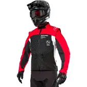 Alpinestars Veste Pro-Dura Black Bright Red White