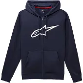 Alpinestars Sweat À Capuche Zip Ageless V3 Navy White, Taille: XXL