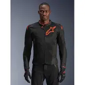 Alpinestars Veste Viper Air V4 Black Red Fluo, Taille: XXL