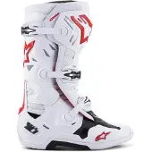 Alpinestars Tech 10 Supervented, bottes ,Blanc/Rouge ,11 US