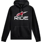 Alpinestars Sweat À Capuche Ride V 3 Black White Red, Taille: XXL