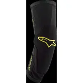 Alpinestars Genouillères Paragon Plus Black Acid Yellow, Taille: M
