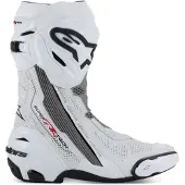 Alpinestars Bottes Ventilées Supertech R White Mid Gray Black