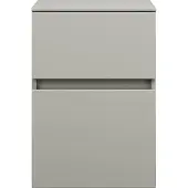 Burgbad Lin20 Armoire basse, 2 tiroirs, 400x487x580mm, USIS040F5352