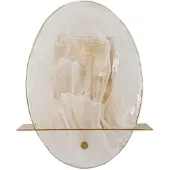 Mauro Ferretti Portlan E14 applique 20x11x25 cm or naturel
