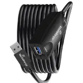 MediaRange MRCS242 Aktives USB-Verlängerungskabel, USB 3.0, 5m, sw