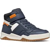 Geox Baskets montantes enfant J PERTH BOY garcons - Marine - 31