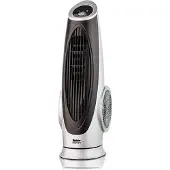 Fakir Prestige TVL 90 S, Ventilateur, Noir, Blanc