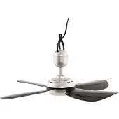 Outwell Christianos Camping Ceiling Fan Noir,Argenté