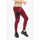 Salewa Puez Durastretch Cargo Leggings Rouge M Femme