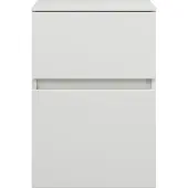 Burgbad Lin20 Armoire basse, 2 tiroirs, 400x487x580mm, USIS040F5351