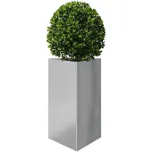 vidaXL Jardinière triangulaire 50x43x75 cm acier galvanisé