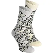 YY VERTICAL Unisexe, Chaussettes de sport, Spray Wall - Socken (39 - 42), Gris