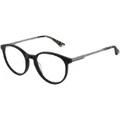 Hackett Lunettes de Vue HEK1302 50/19/145 Matt solid black Combined MAN HEK1302