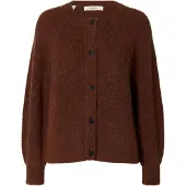 Selected Lulu Cardigan Marron XS Femme