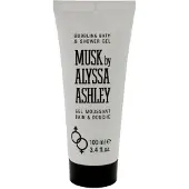 Alyssa Ashley Gel Douche Moussant Musc d'Unisexe - 100 ml