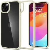Spigen Coque Spigen Ultra Hybrid pour iPhone 15 Plus - beige