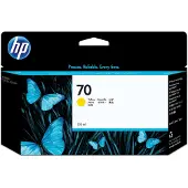 HP 70 (C9454A) - Jaune - Cartouche d'encre