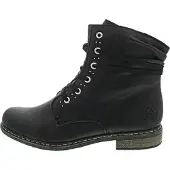 Rieker Bottines à lacets noir
