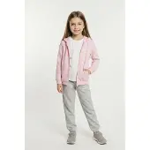 Adidas Survêtement 'ESSENTIALS' gris chiné / rose / blanc