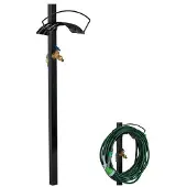 B2X Robinet de jardin avec support de tuyau