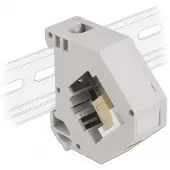 DeLOCK Montage sur rail DIN 35 mm - Beige -