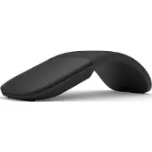 Microsoft Souris Surface Arc Mouse - Optique - 2 boutons - Sans fil - Bluetooth 4.0 - Gris clair