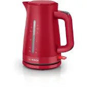 Bosch Bouilloire électrique TWK3M124 1,7 L 2400 W Rouge