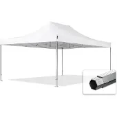 TOOLPORT 4x6 m Tonnelle pliante Alu, PVC 850, blanc