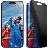 PanzerGlass Iphone 16/iphone 15 Privacy Filter Clair
