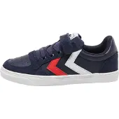Hummel Baskets 'Slimmer Stadil' bleu foncé / rouge / blanc