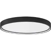 Lyora Plafonnier rond Olaf noir Ø 60cm