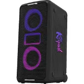 Klipsch Miami, 13.3 cm (5.25"), 40 - 20000 Hz, 105 dB, avec ou sans fil, enceinte de fête, noir