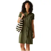 Regatta Rema Short Sleeve Dress Vert 38 Femme