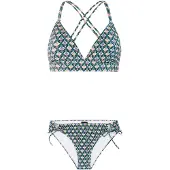 Protest Lock Triangle Bikini Vert M Femme