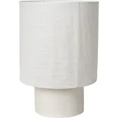 Lucide Lampe de table Tissaja Ø 35cm de blanc