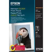 Epson premium glossy A4 photo paper 1 pack (15 feuilles)