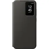 Samsung Galaxy S24 FE Clear View Book Case Noir