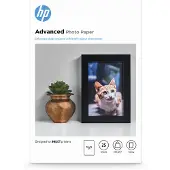 HP Advanced Glossy Photo Paper - papier photo - 25 feuille(s)