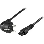Deltaco DEL-109HA - câble d'alimentation - CEE 7 (10 m), Câble d'alimentation, Noir