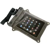 Aquapac 668 -vesitiivis suojapussi max 12" -tabletille, Étui pour tablette, Transparent, Gris