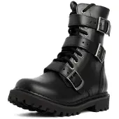 Angry Itch Bottes en cuir - 10-Loch Ranger 3 Buckles Light 41