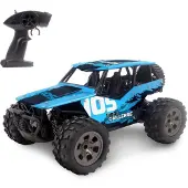 Turbo Voiture télécommandée Challenge BTE/OFF Road Métal Bleu
