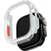 Skinarma Case Atom for Apple Watch 49mm frost, Montre connectée : accessoires, Transparent